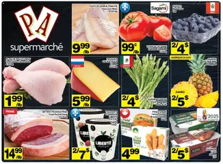Preview of leaflet Weekly flyer / circulaire from shop Pa Supermarché is valid from Nov 17, 2025