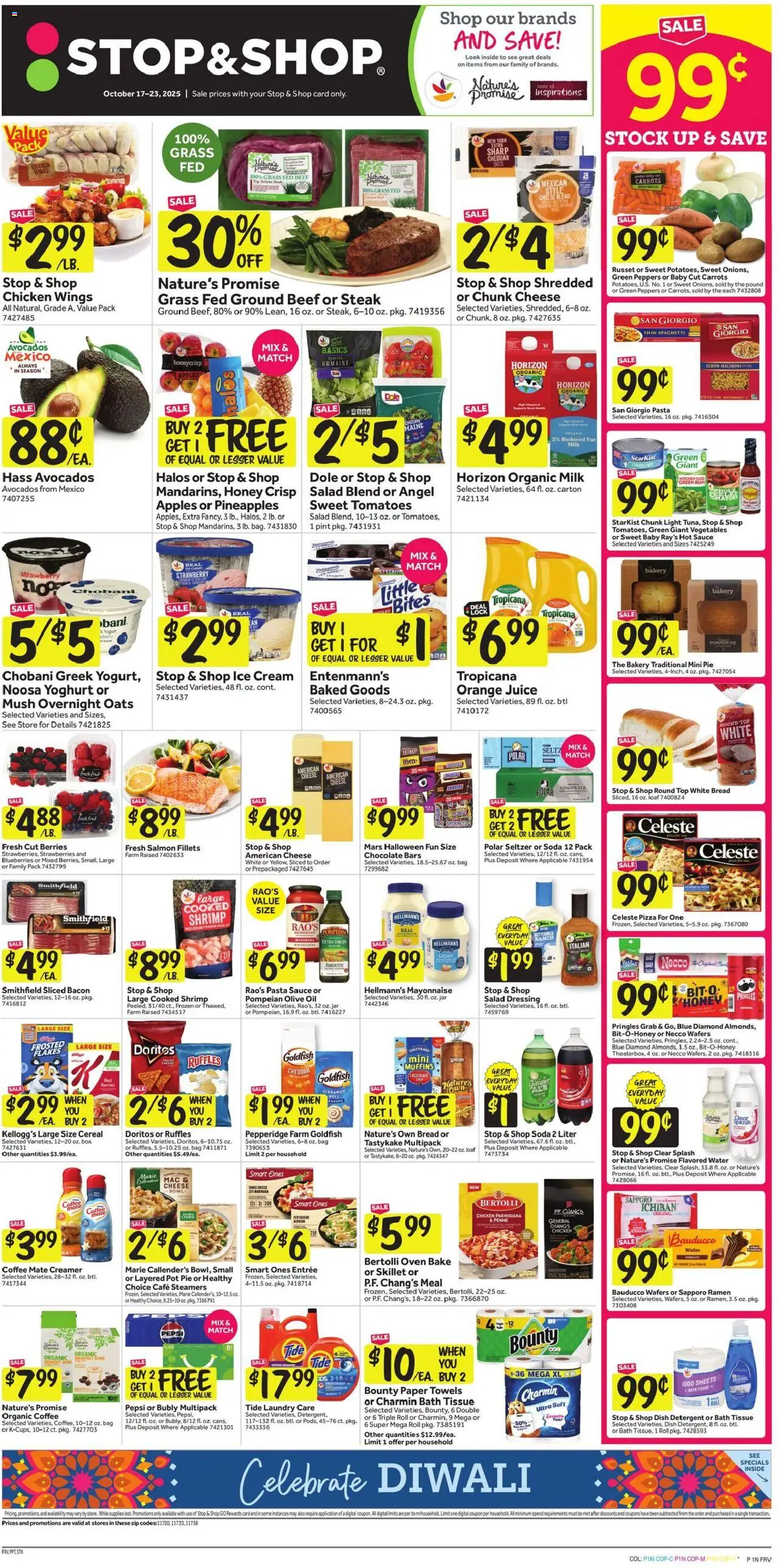 Stop & Shop Weekly Ad from 10/17/2025 - Flyer - Page number 1