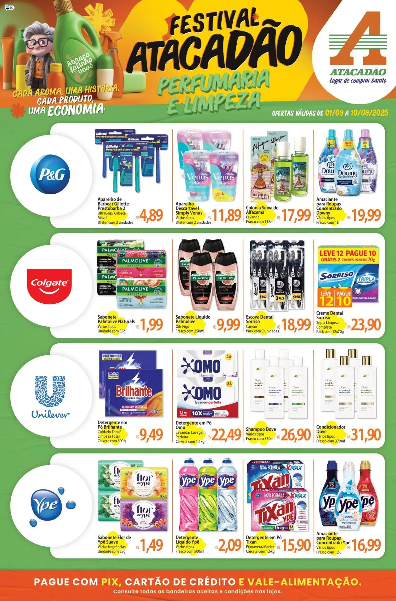 Atacadão folheto "Ofertas - SC" válido a partir de 01/09/2025 - número de página 1