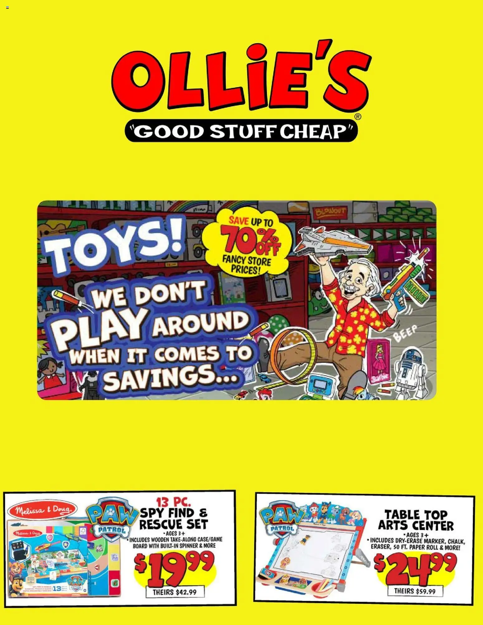 Ad Preview of Ollie's Ad from 12/13/2025