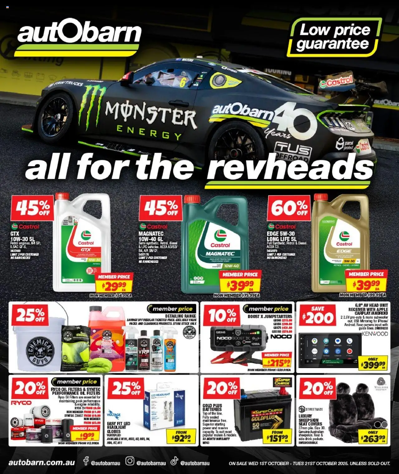 Autobarn catalogue valid from 01/10/2025 - page 1