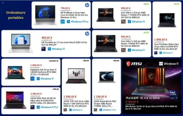 Preview of leaflet Circulaire from shop Canada Computers is valid from Jan 23, 2026