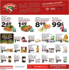 Ad Preview of Hannaford Weekly Ad from 09/28/2025