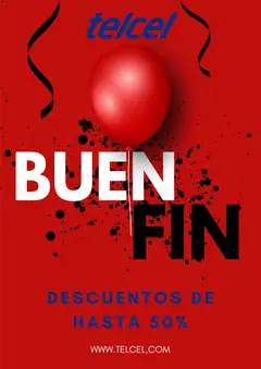 Vista previa las ofertas de la tienda Telcel - Buen Fin desde el 13/11/2025 