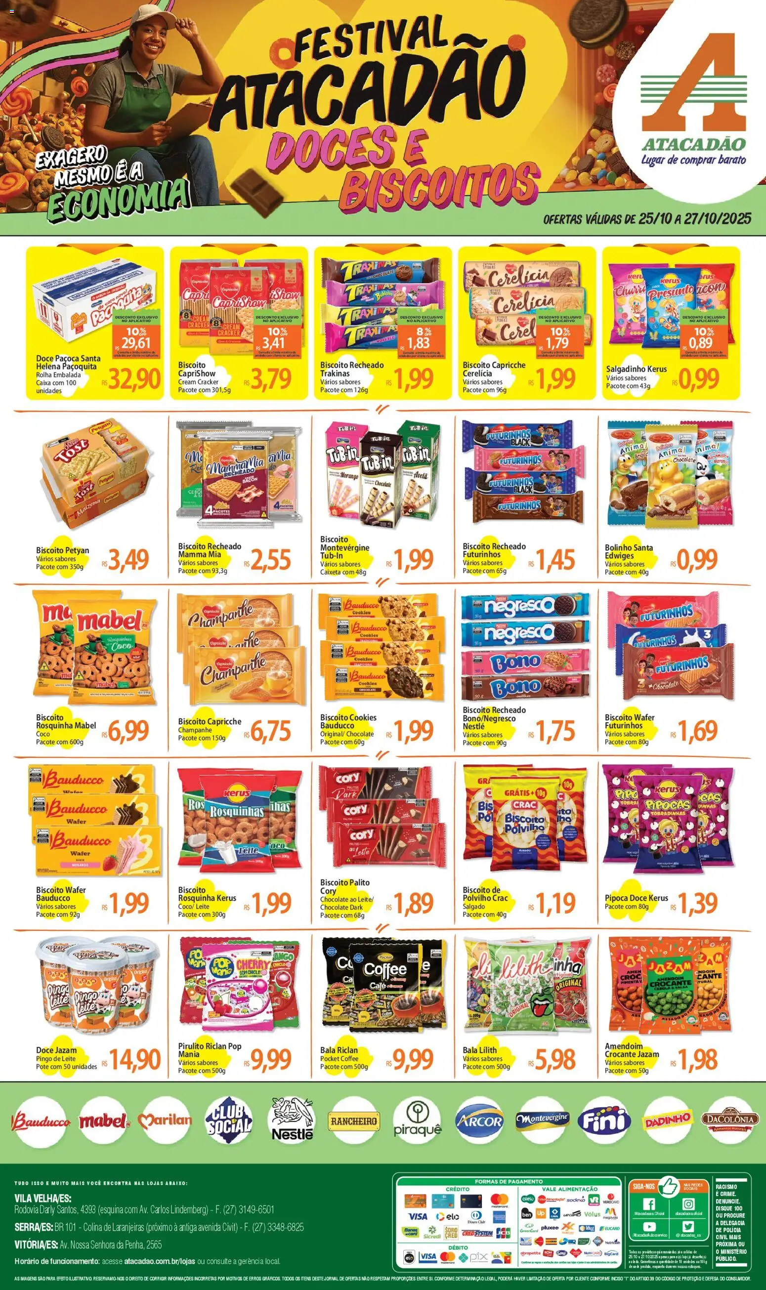 Atacadão folheto "Ofertas - ES" válido a partir de 25/10/2025 - número de página 1
