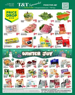 Preview of leaflet Weekly flyer / circulaire from shop T&T Supermarket is valid from Nov 28, 2025