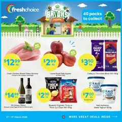 Preview of catalogue FreshChoice catalogue from shop FreshChoice valid 2 Mar 2026