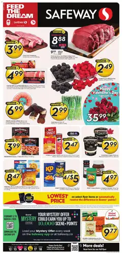 Preview of leaflet Weekly flyer / circulaire from shop Safeway is valid from Feb 12, 2026