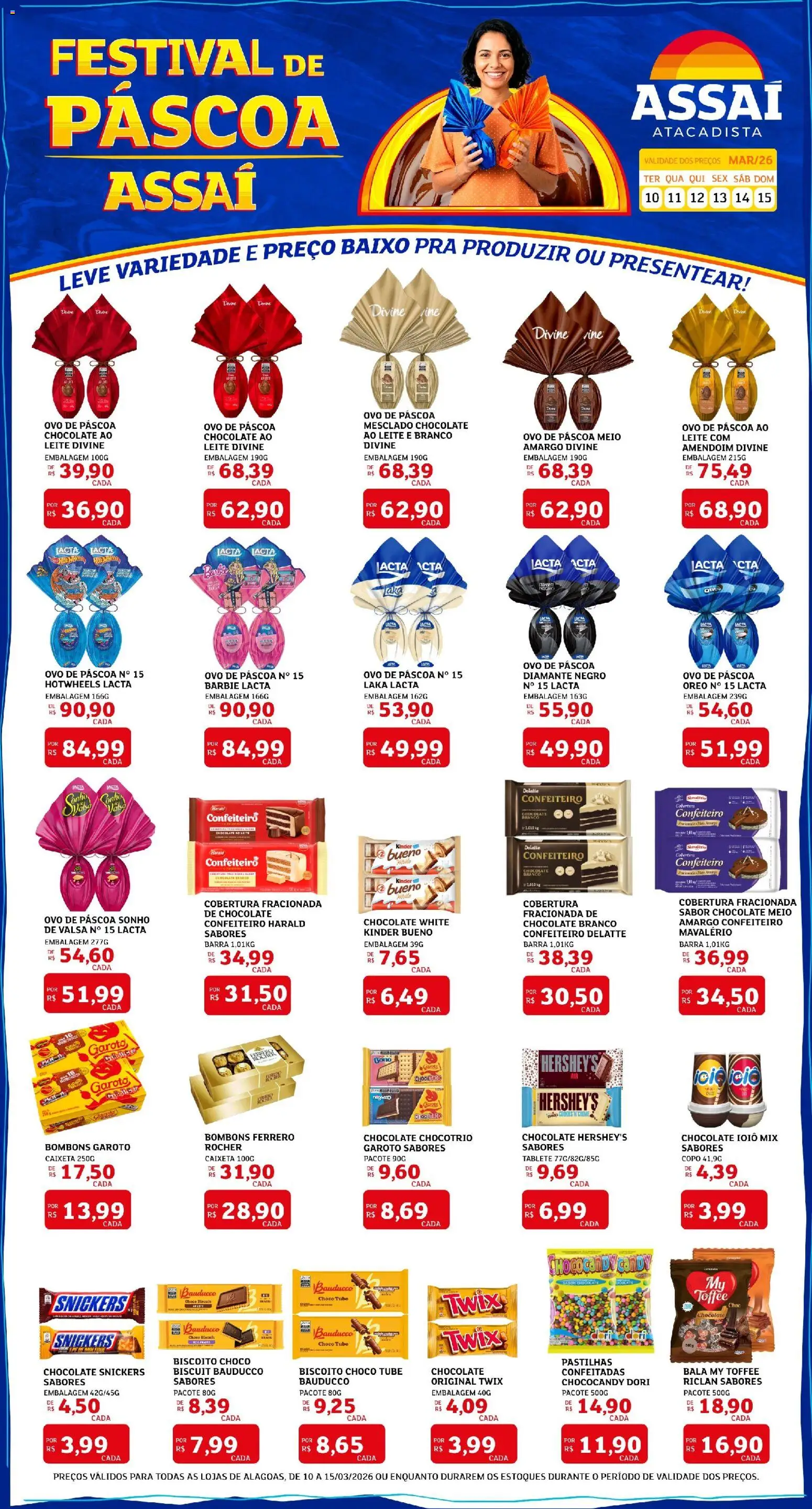 Pré-Visualização do folheto "Assaí Atacadista ofertas - AL" da loja Assaí Atacadista válido a partir de 10/03/2026