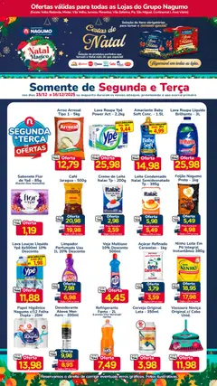 Pré-Visualização do folheto "Ofertas Segunda e Terça" da loja Nagumo válido a partir de 15/12/2025