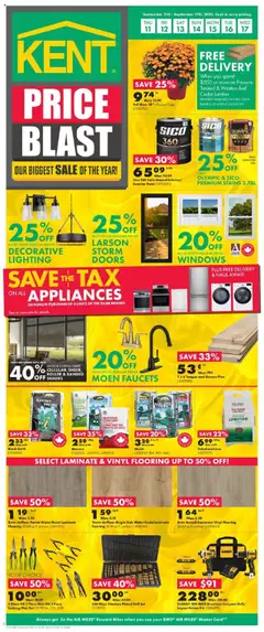 Preview of leaflet Weekly Flyer - NS from shop Kent is valid from Sep 11, 2025