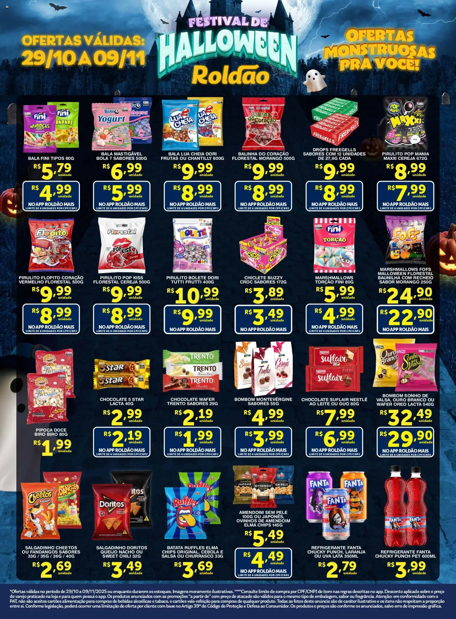 Pré-Visualização do folheto "Ofertas Halloween do Roldão" da loja Roldão válido a partir de 29/10/2025