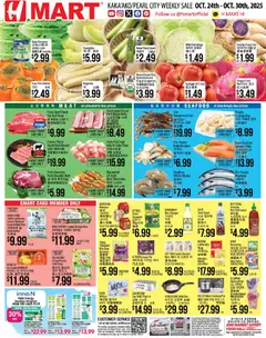 Ad Preview of Hmart ENGLISH/KOREAN - Hawaii from 10/24/2025