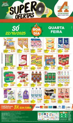 Pré-Visualização do folheto "Ofertas - PB" da loja Atacadão válido a partir de 22/10/2025