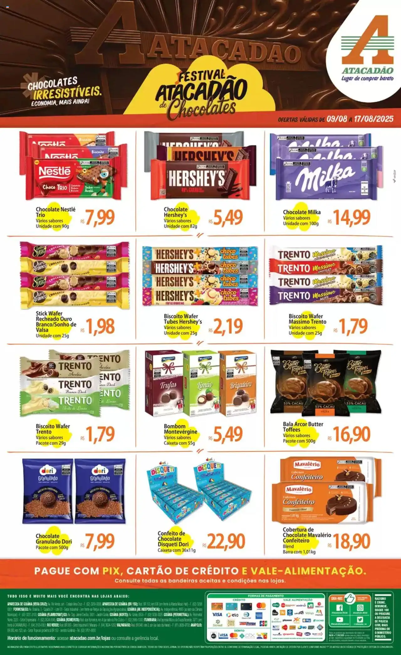 Atacadão folheto "Ofertas da semana" válido a partir de 09/08/2025 - número de página 1