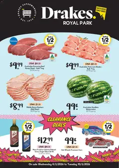 Preview of catalogue Drakes catalogue Royal Park from shop Drakes valid 04/03/2026