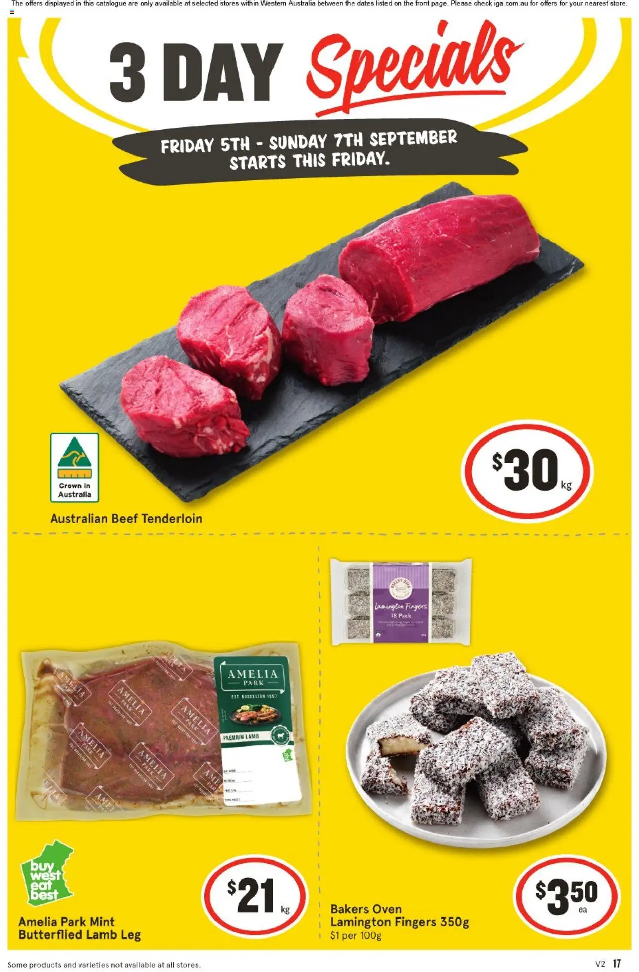 IGA catalogue valid from 05/09/2025 - page 1