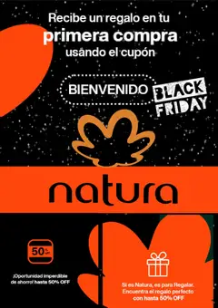  Vista previa del prospecto Black Friday del almacen Natura válida del 28/11/2025 al 