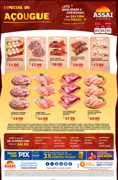 Pré-Visualização do folheto "Assaí Atacadista ofertas - RJ" da loja Assaí Atacadista válido a partir de 03/04/2026