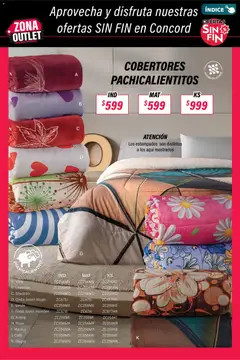 Vista previa las ofertas de la tienda Colchas Concord - Buen Fin desde el 01/11/2025 | Página: 264
