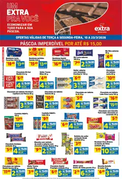 Pré-Visualização do folheto "Extra ofertas de Mercado Quinzenal" da loja Extra válido a partir de 10/03/2026
