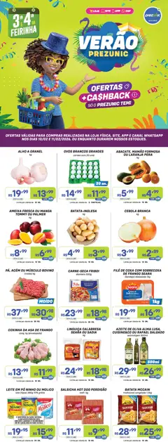 Pré-Visualização do folheto "Encarte" da loja Prezunic válido a partir de 10/02/2026