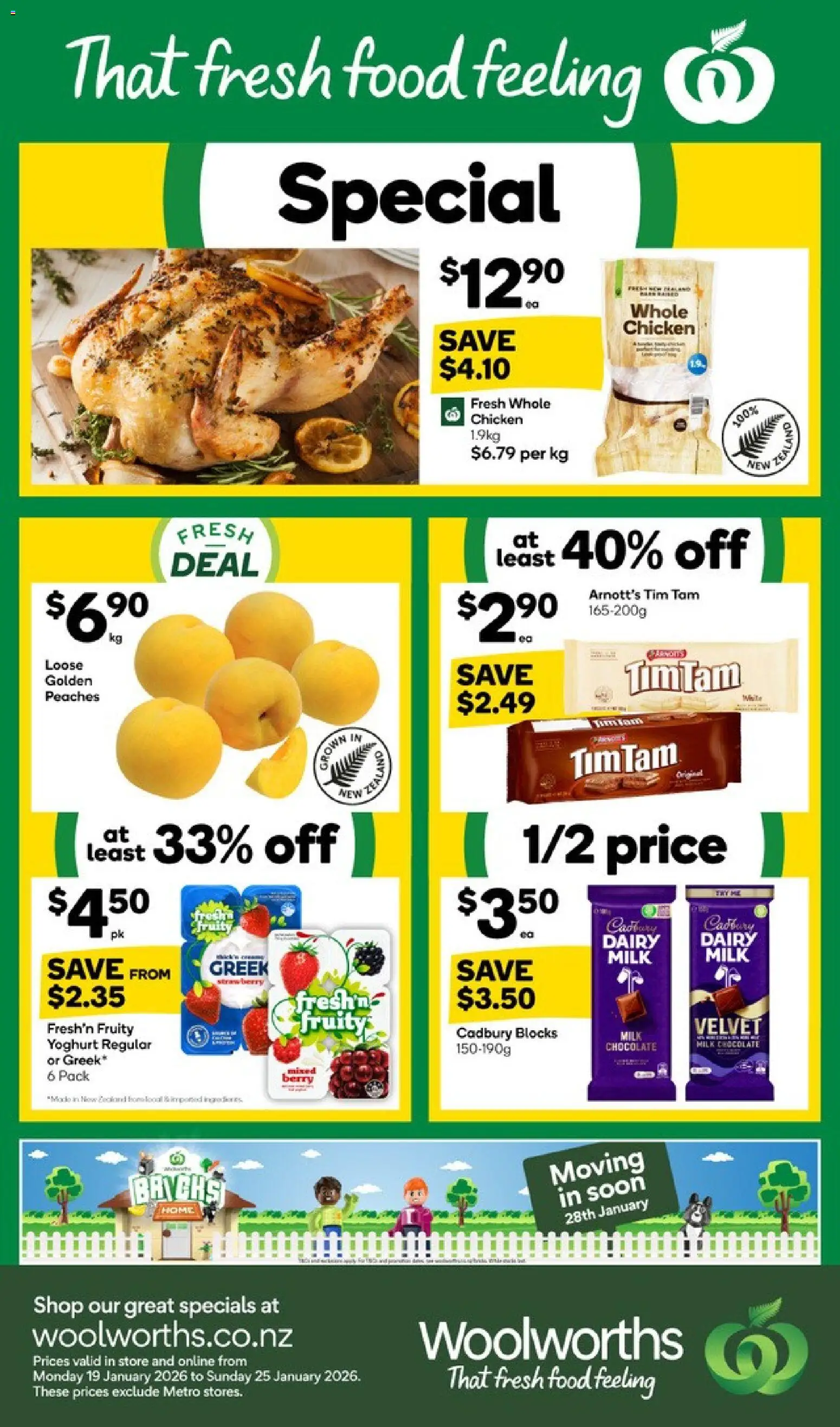 Preview of catalogue Catalogue from shop Woolworths valid 19 Jan 2026