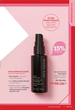 Pré-Visualização do folheto "Catálogo Outubro 2025" da loja Mary Kay válido a partir de 01/10/2025 | Página: 11