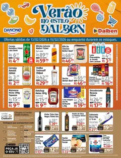 Pré-Visualização do folheto "Ofertas da semana" da loja Supermercado Dalben válido a partir de 13/02/2026