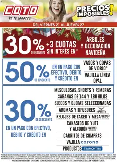 Vista previa del folleto de la tienda Coto válido desde el 21/11/2025 