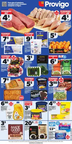 Preview of leaflet Weekly flyer / circulaire from shop Provigo is valid from Nov 13, 2025