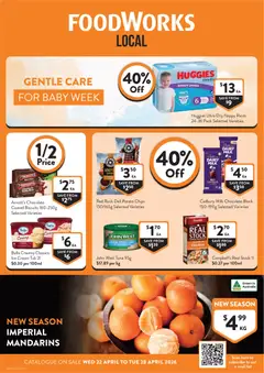 Preview of catalogue Foodworks catalogue VIC from shop Foodworks valid 22/04/2026