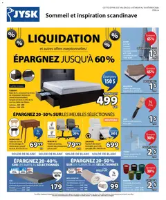 Preview of leaflet Circulaire from shop JYSK is valid from Feb 05, 2026