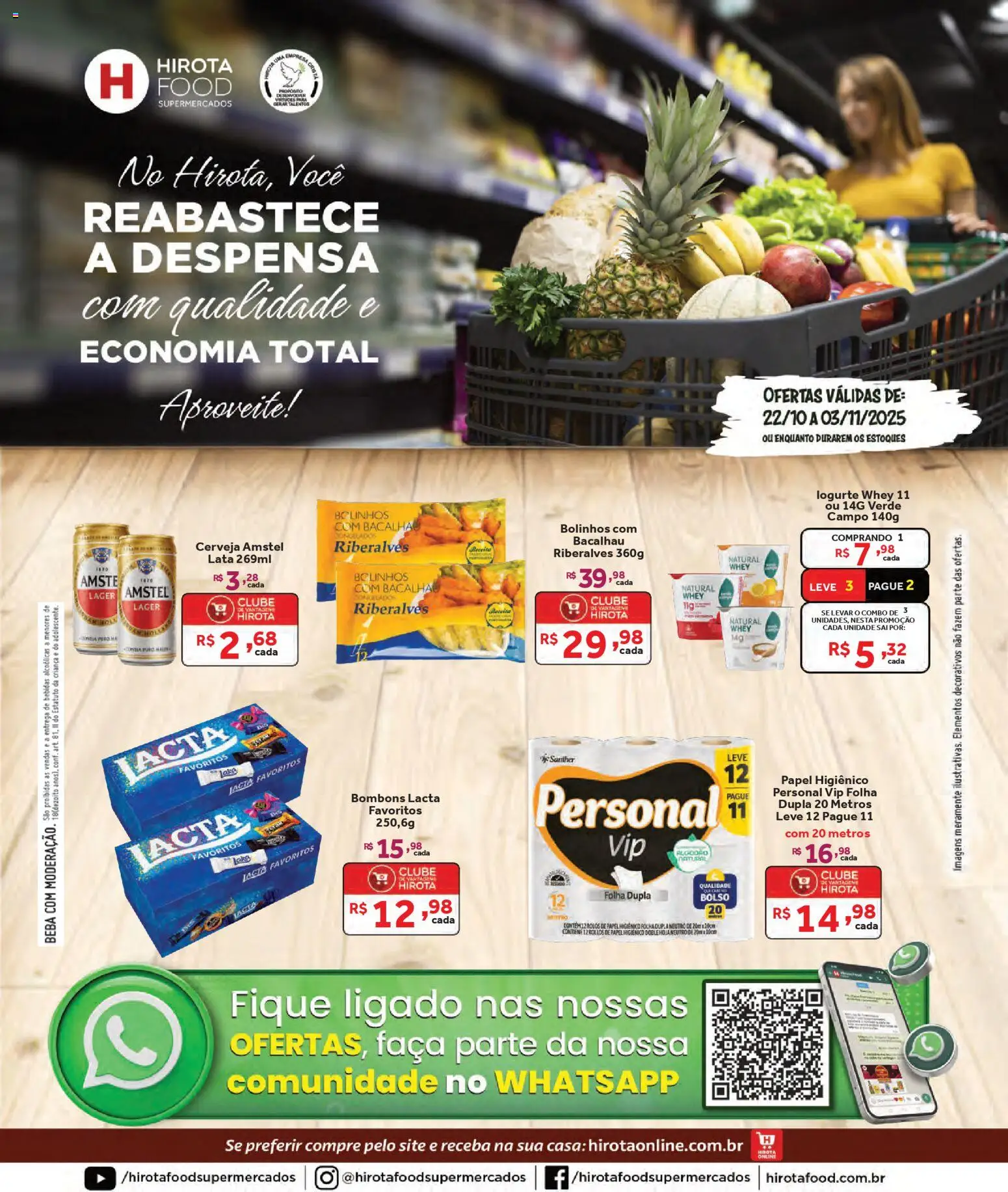 Hirota Food folheto "Ofertas Quinzenal " válido a partir de 22/10/2025 - número de página 1