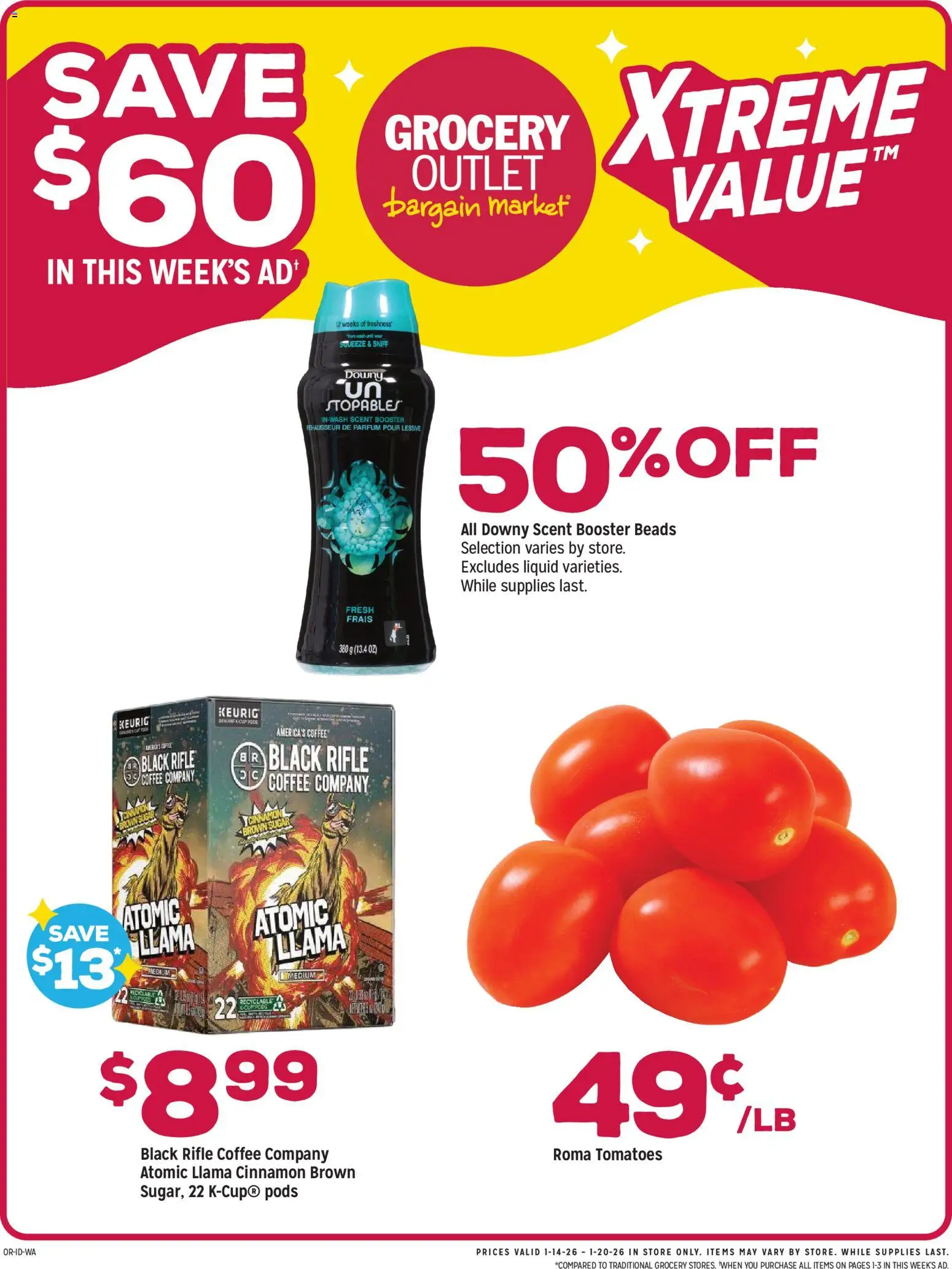 Ad Preview of Grocery Outlet Weekly Ad from 01/14/2026