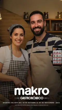 Vista previa del folleto de la tienda Makro válido desde el 30/10/2025 