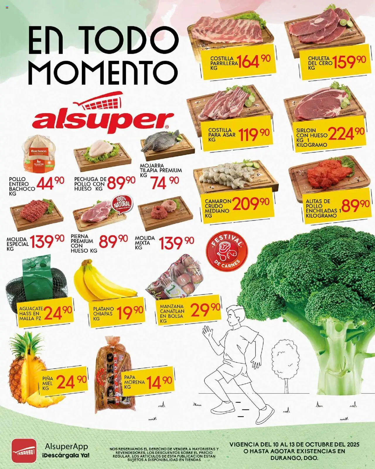 Folleto Durango Alsuper y sus promociones válidas desde el 10/10/2025 - Número de página 1