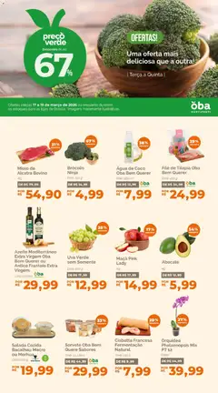 Pré-Visualização do folheto "Oba Hortifruti - Ofertas da semana" da loja Oba Hortifruti válido a partir de 17/03/2026
