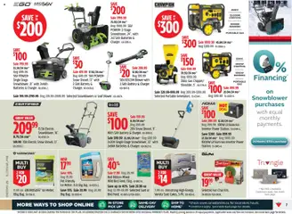 Preview of leaflet Weekly Flyer from shop Canadian Tire is valid from Oct 30, 2025 | Page: 7