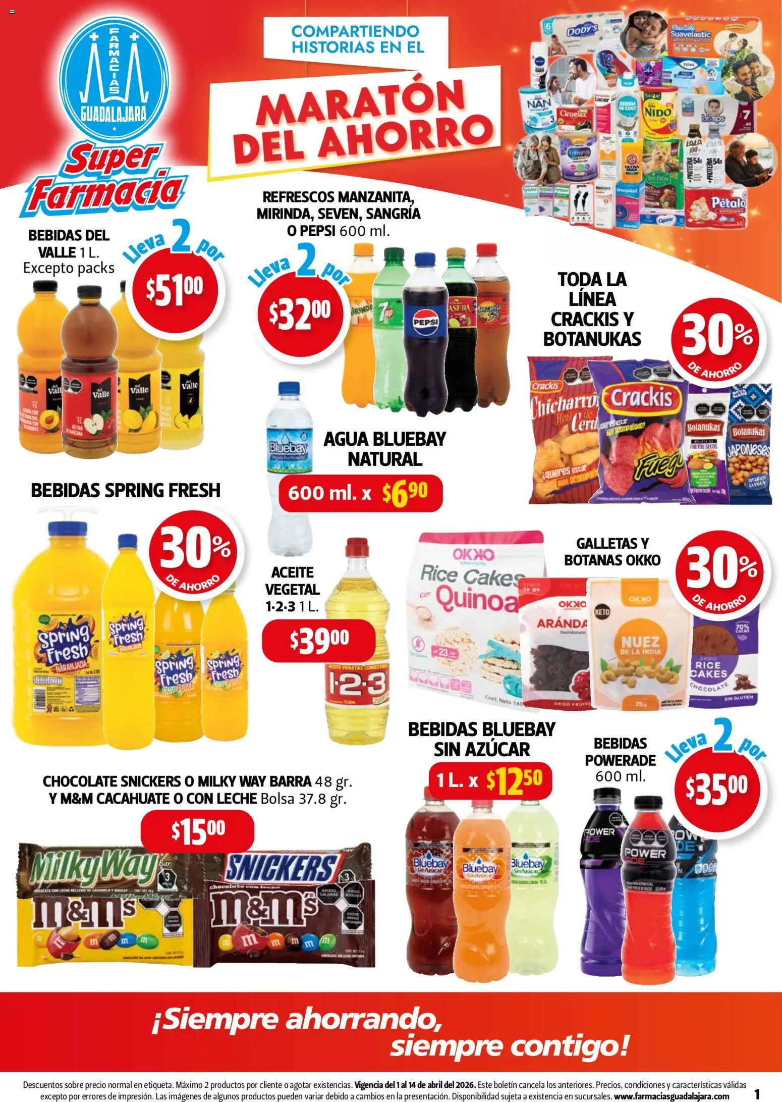 Vista previa las ofertas de la tienda Farmacia Guadalajara - Farmacia Guadalajara catálogo desde el 01/04/2026 