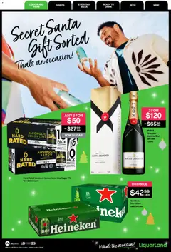 Preview of catalogue Catalogue from shop Liquorland valid 1 Dec 2025