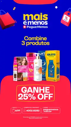 Pré-Visualização do folheto "Catálogo atual" da loja Pague Menos válido a partir de 12/08/2025