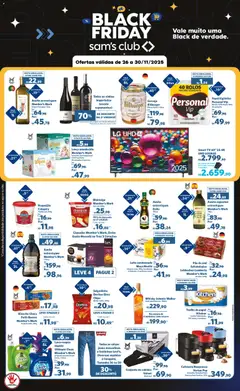 Pré-Visualização do folheto "Black Friday" da loja Sam's Club válido a partir de 26/11/2025