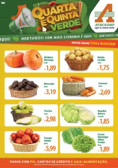 Pré-Visualização do folheto "Ofertas - SC" da loja Atacadão válido a partir de 17/09/2025