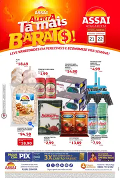 Pré-Visualização do folheto "Assaí Atacadista ofertas - AM" da loja Assaí Atacadista válido a partir de 21/03/2026