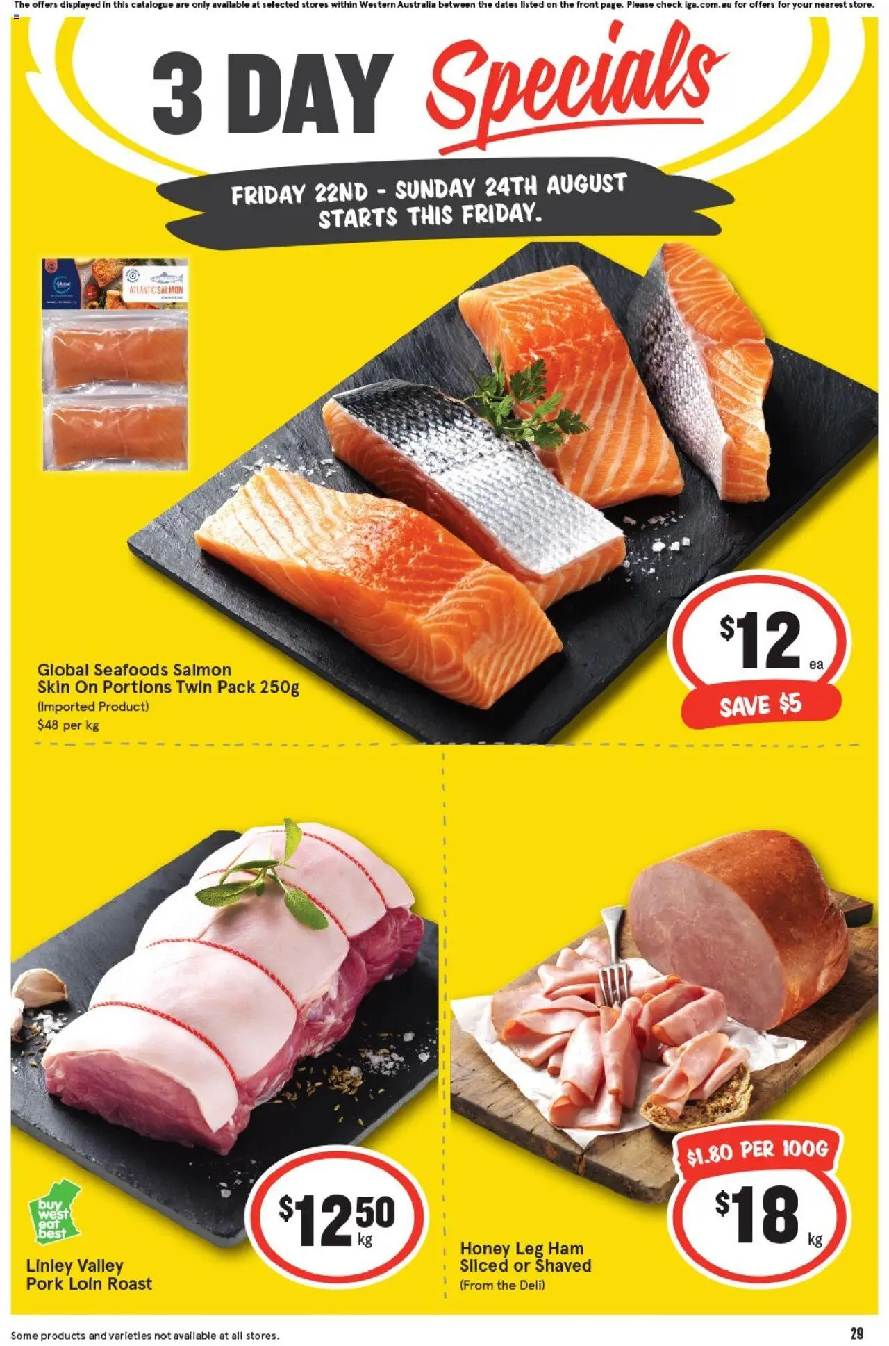 IGA catalogue valid from 22/08/2025 - page 1