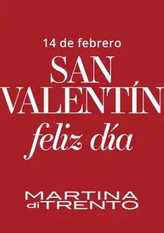 Vista previa del folleto de la tienda Martina di Trento válido desde el 14/02/2026 