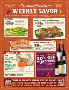 Ad Preview of Central Market Weekly Ad from 11/05/2025 | Page: 1
