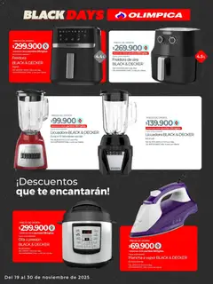  Vista previa del prospecto Black Friday del almacen Olímpica válida del 19/11/2025 al 30/11/2025 | Página: 18