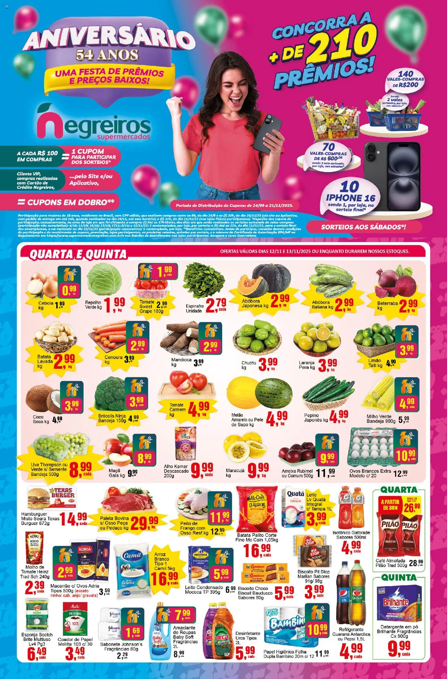 Pré-Visualização do folheto "Ofertas da semana" da loja Negreiros válido a partir de 12/11/2025